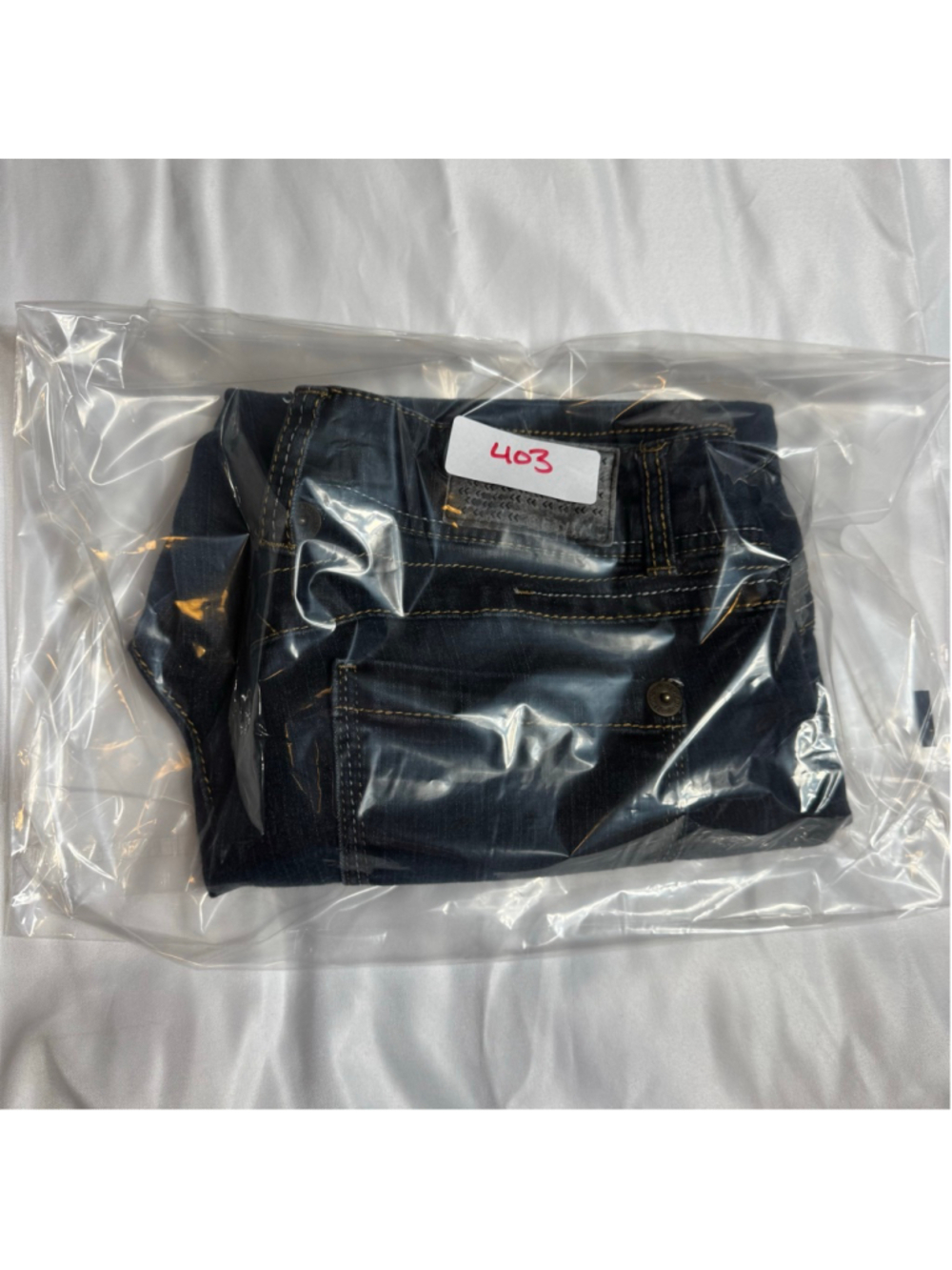 Juniors Rewind Ankle & Cropped Jeans Size 15 Dark Blue - Picture 9 of 9